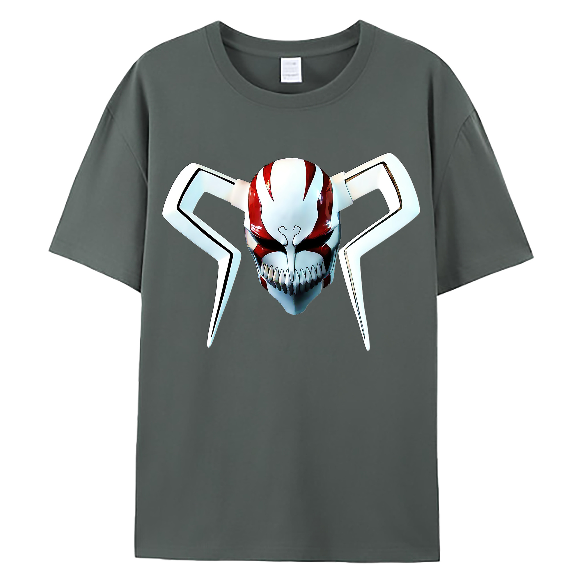（画像用） ブリーチ 黒崎一護（くろさき いちご）BLEACH Kurosaki Ichigo 綿100％ メンズ半袖Tシャツ｜肌触りやわらか＆通気性